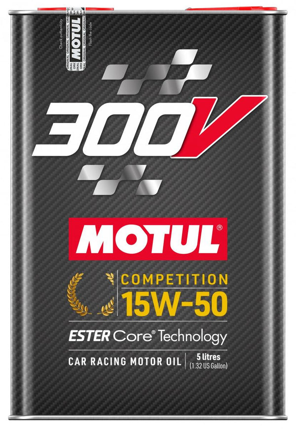 Competencia MOTUL 300V 15W-50 5L (4 PC/cartón)