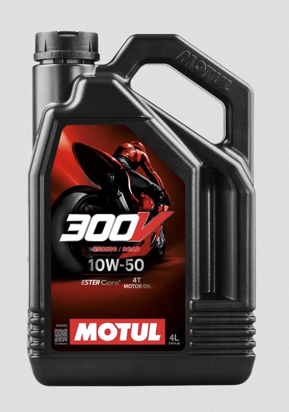 Motul 300V 4T Factory Line Road Racing 10W-50 4 L (4st/cartón)