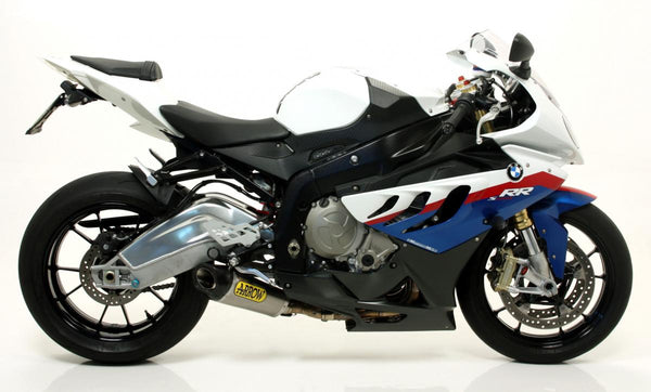 BMW S 1000 RR 09/13 Sistema completo Versión baja con Works Silencer con tapa de extremo de carbono