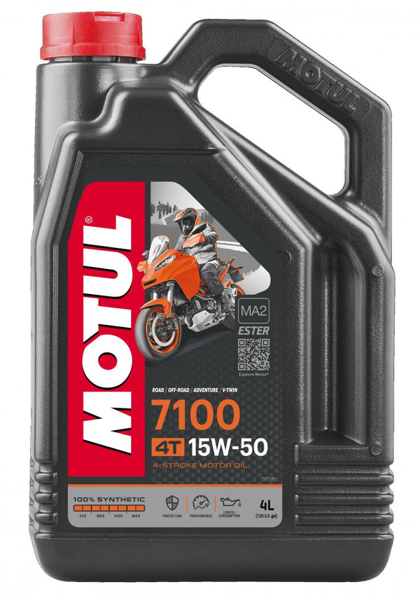 Motul 7100 4T 15W-50 4 L (4 PC/cartón)