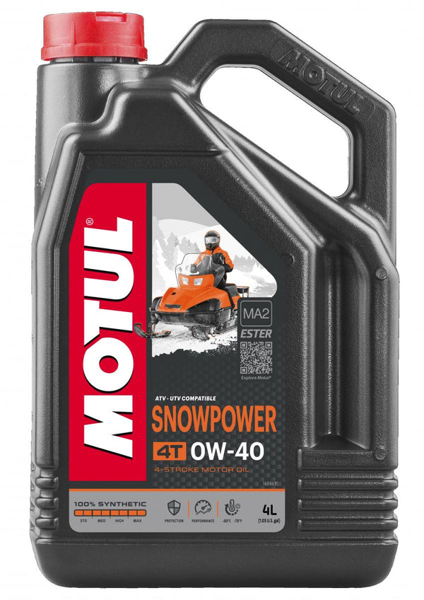 Motul Snowpower 4T 0W-40 4 L (4st/cardboard)
