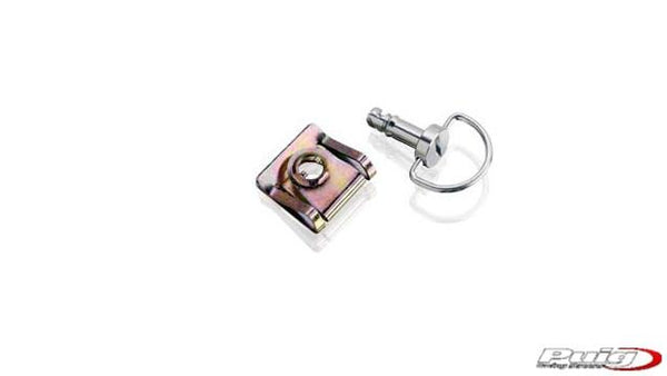 Box 3 Tornillos rápidos+Soporte C/Plata