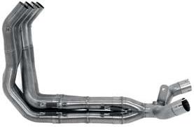 Kawasaki Z1000 4: 2: 2 coleccionistas de acero inoxidable para silenciadores originales y de flecha