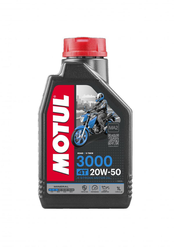 Motul 3000 4T 20W-50 1 L (12pcs/cartón)