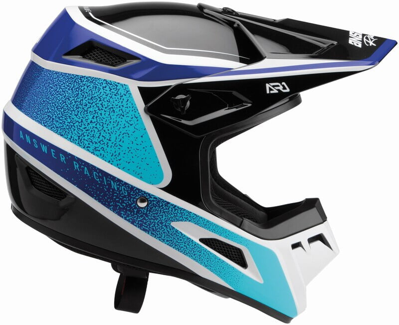 Respuesta Cross MC Casco AR1 Vivd Negro /Azul