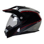 Ovnis aventura mc casco aries negros /gris