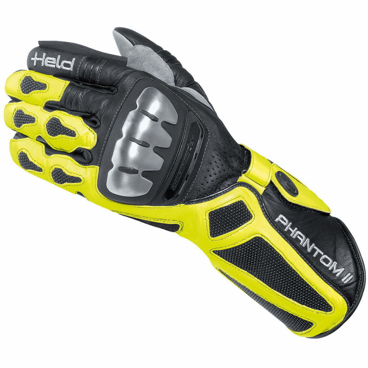 Guantes MC-Sport Held Phantom II Negro /Gripe