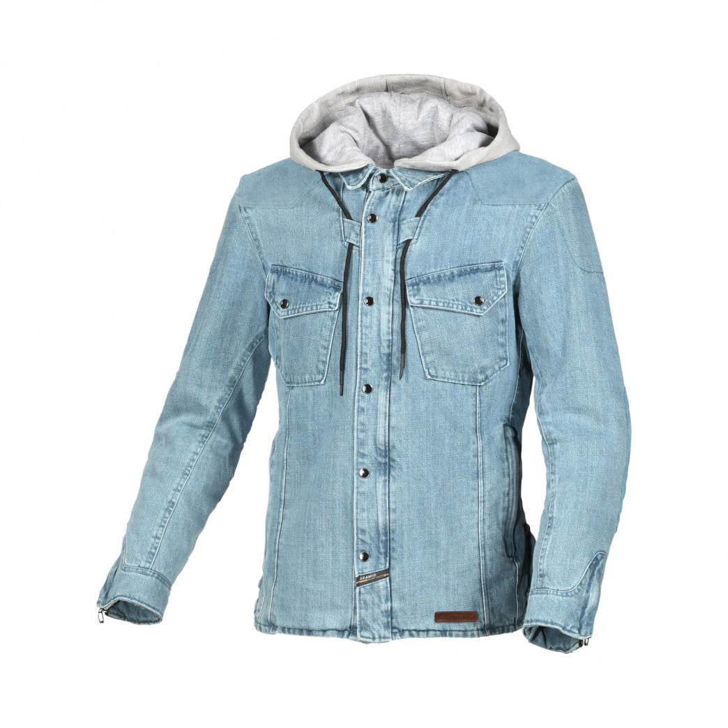 Macna Kevlar MC jacket inland light blue