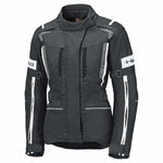 Jacket textil de mujeres sostenidas 4-Touring II Negro /Blanco