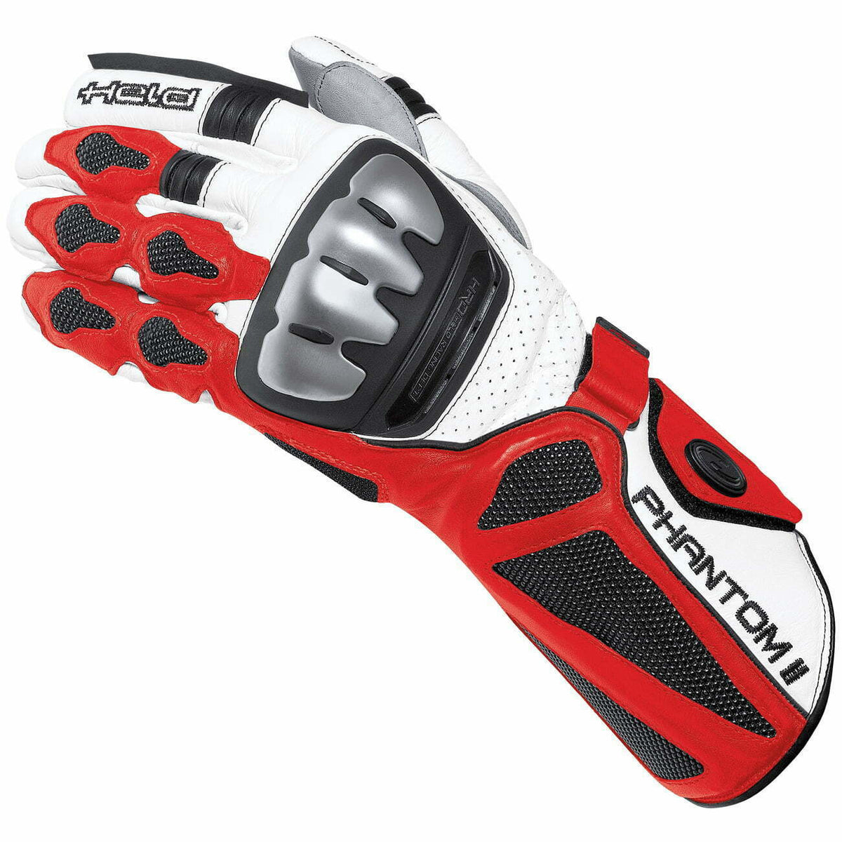 Guantes MC-Sport Held Phantom II White /Red