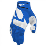 FXR Cross MC Guantes Correa del embrague 20 Azul/Blanco