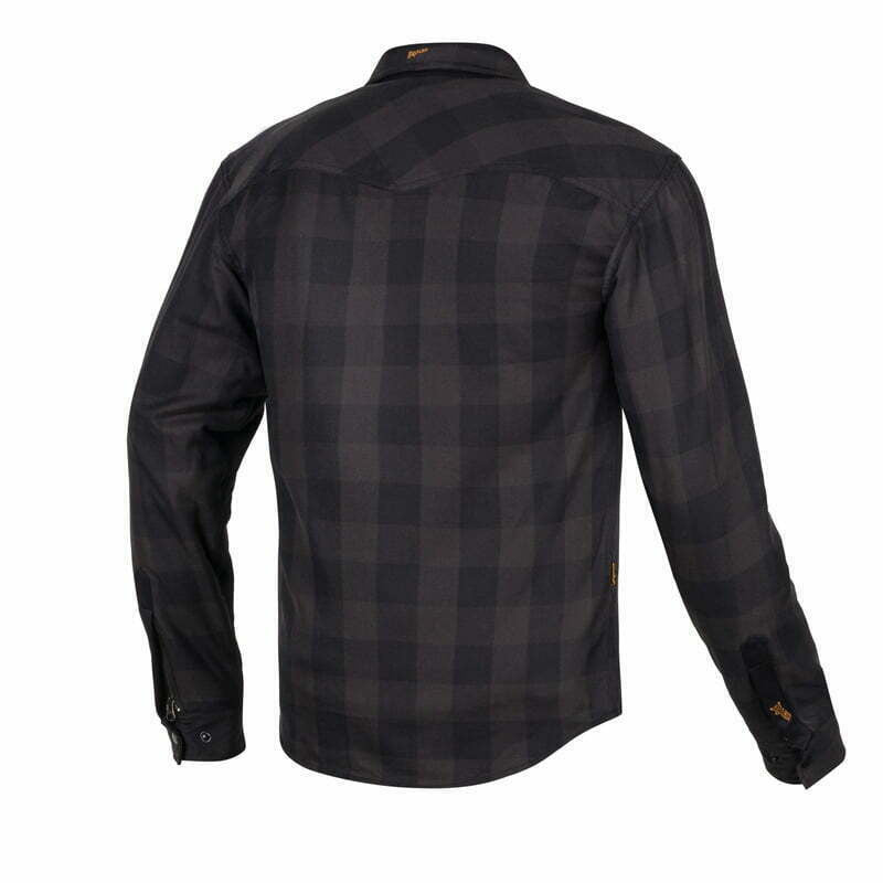 BROGER KEVLAR MC CAMISA ALASKA NEGRO /GRIS