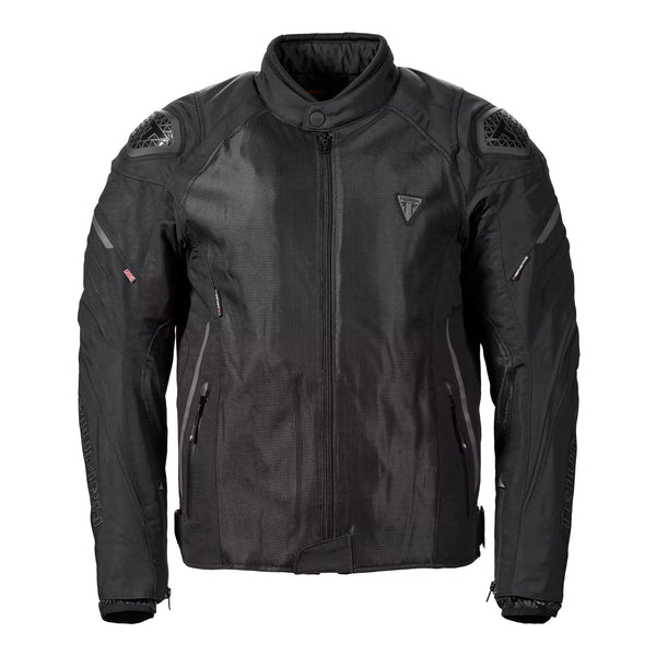 Triunfo textil mc chaqueta triple malla negra