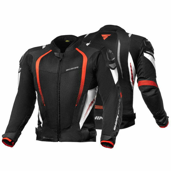Shima Textile MC Jacket Mesh Pro Negro /Rojo