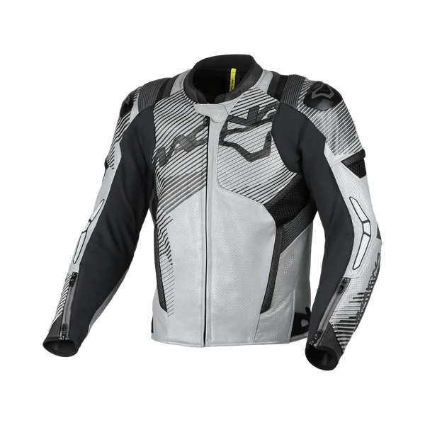 Macna leather mc-jacket ignite gray /black