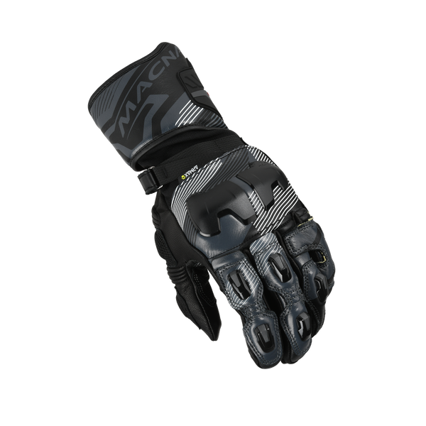 Guantes de motocicleta Macna, Powertrack 2.0 Negro