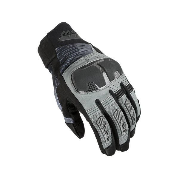 Guantes de motocicleta Macna, Rime 2.0 Gris/Negro