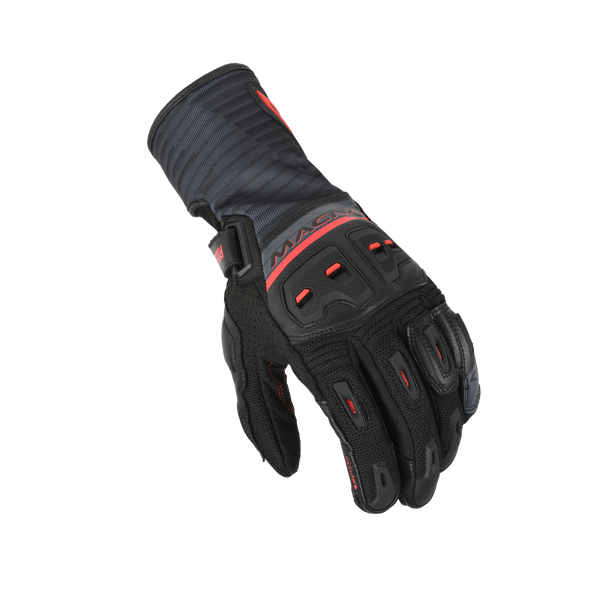 Guantes de motocicleta Macna, Black/Rojo de Slars