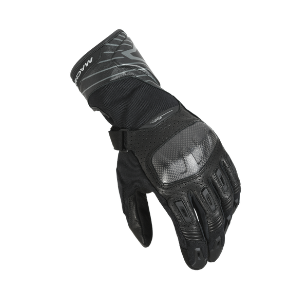 Guantes de motocicleta Macna, tempo negro