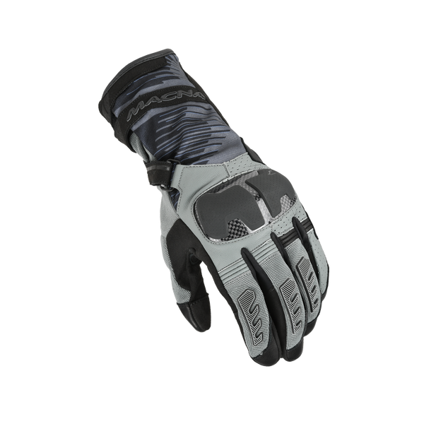 Guantes de motocicleta Macna, tempo 2.0 gris/negro