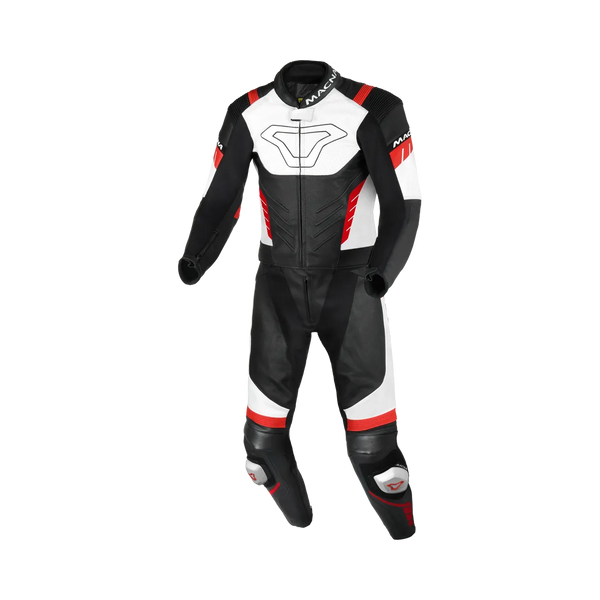 Macna MC-Skin Rack Varshall de 2 partes Black /White /Rojo