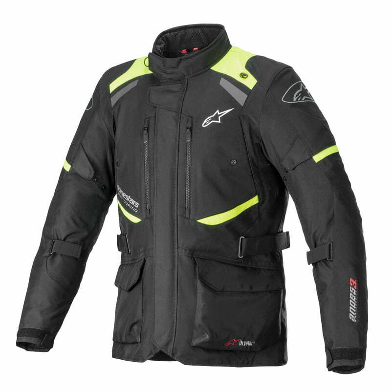 Alpinestars textile mc chaqueta Andes v3 negro /gripe