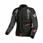 Macna Lamined Lamined Textil MC Jacket Ultimax Negro /Rojo