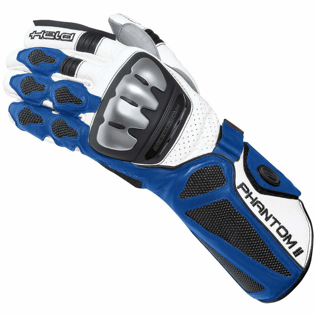 Guantes MC-Sport Held Phantom II White /Blue