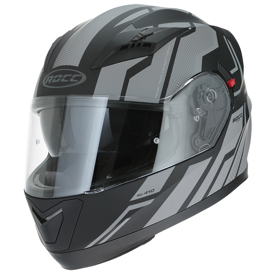 ROCC 416 Integral MC Casco Matt Black /Gray