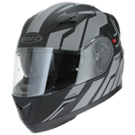 ROCC 416 Integral MC Casco Matt Black /Gray