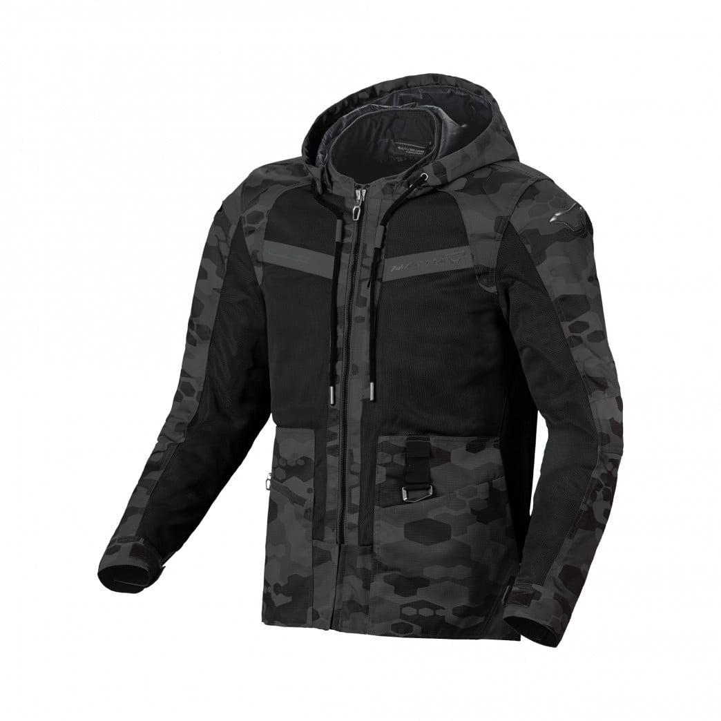 Macna Textile MC Jacket Chinook Negro /CAMO