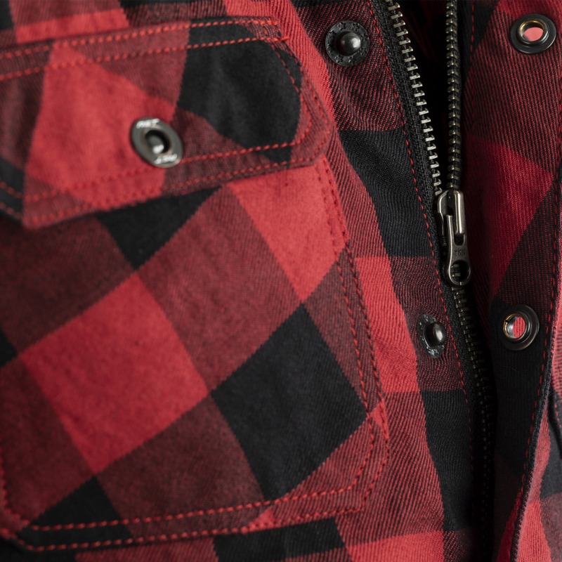 RST KEVLAR MC CAMISA LUMBERJACK RED