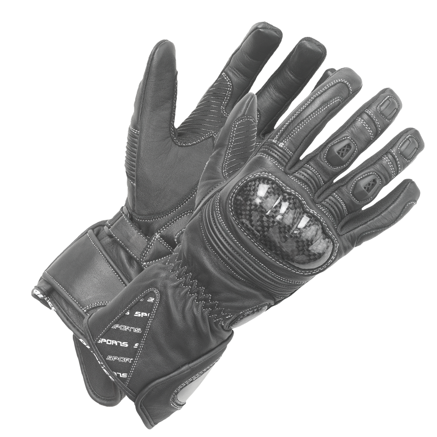 Büse Dam Mc-Sport Gloves Misano Black