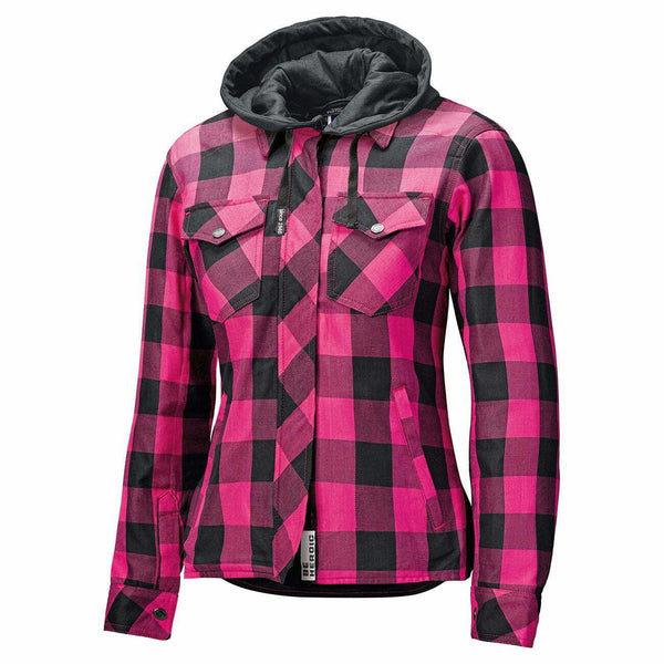 Held Dam Kevlar Mc-Shirt Lumberjack II Black / Pink 