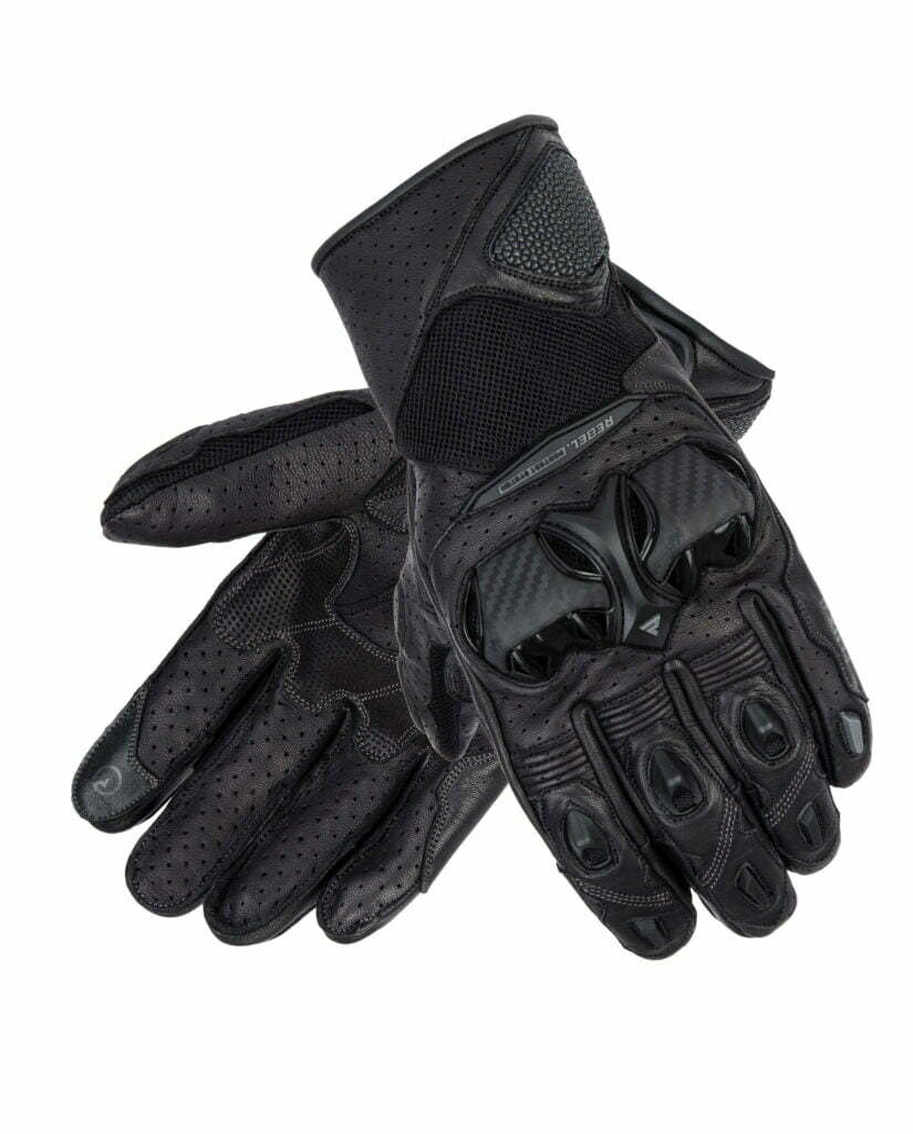 Rebelhorn MC Gloves Flux II Black