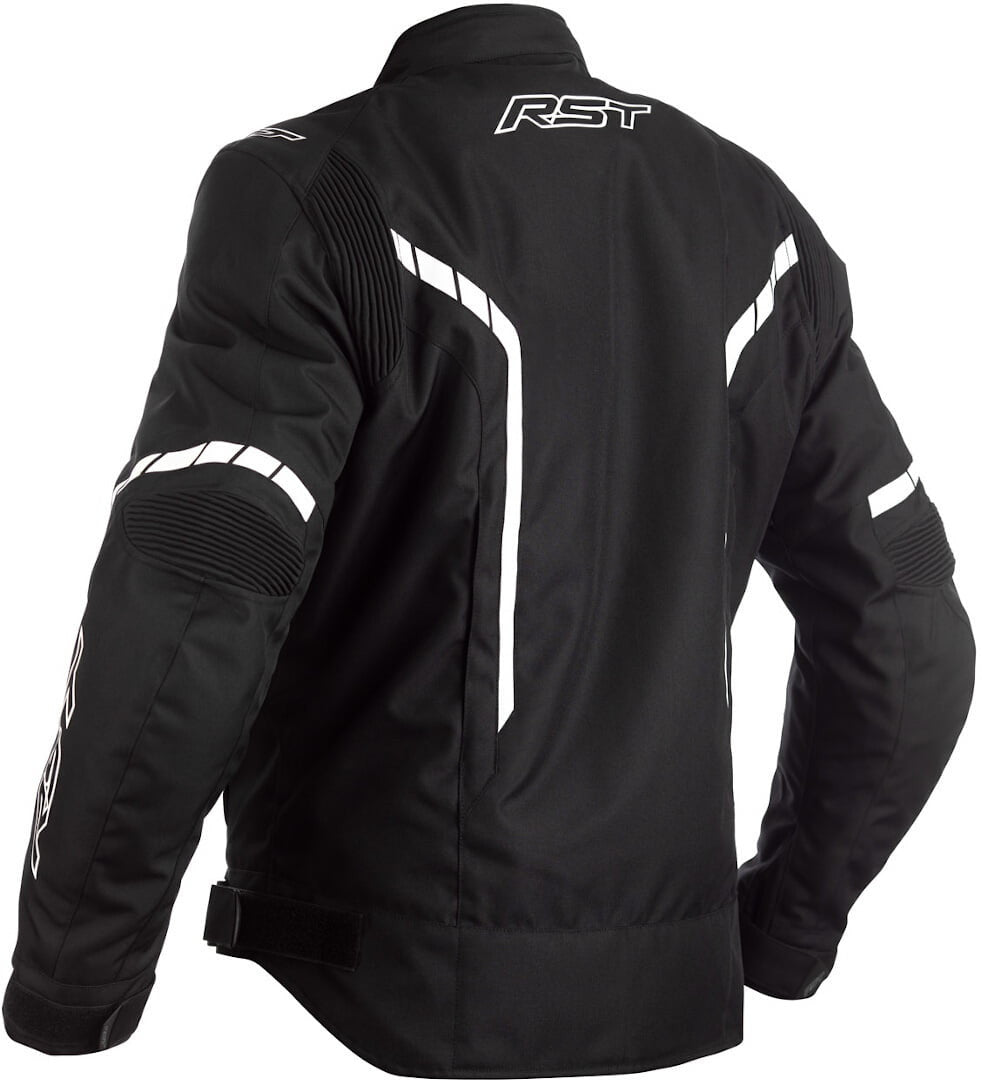 Primer eje textil mc-jacket negro /blanco