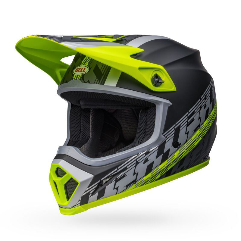 Bell Cross MC Casco MX-9 MIPS NEGRO /GRIENTA