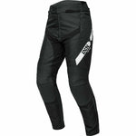 Pantalones de cuero IXS MC LD RS-500 1.0 Negro /Blanco