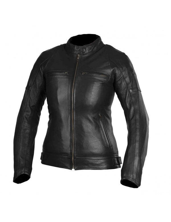 Seca Dam Mc-Leather Jacket Bonneville Black 