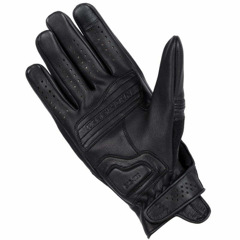 Rebelhorn Mc-Gloves Thug II Perforado Negro