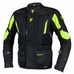 Rebelhorn textil Mc chaqueta Hardy II negro /gripe amarillo