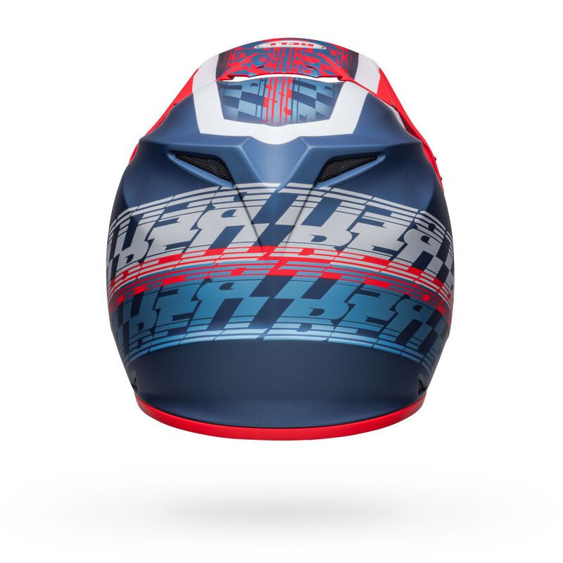 Bell Cross MC Casco MX-9 MIPS Azul /Blanco