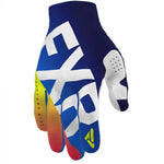 FXR Cross MC Guantes Slip-On Lite Blue/Navy Fade