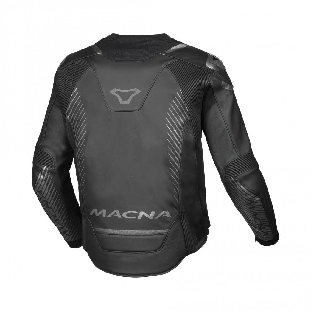 Macna Leather MC Chaqueta Tronniq Negro