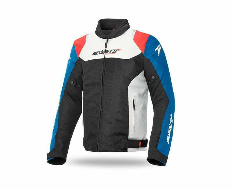 Setenta y textil MC Jacket SD JR48 Negro /Rojo /Azul