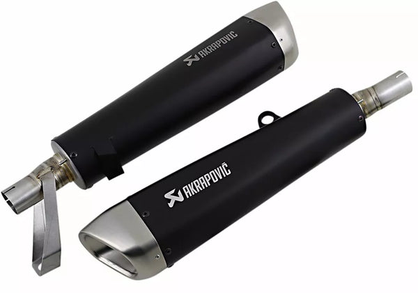 Akrapovic silenciadores Ti Bk Str Twin S-T9SO2-HCQTBL