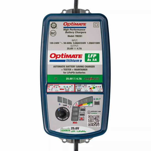 TecMate Charger Optium 8s 5A TM280