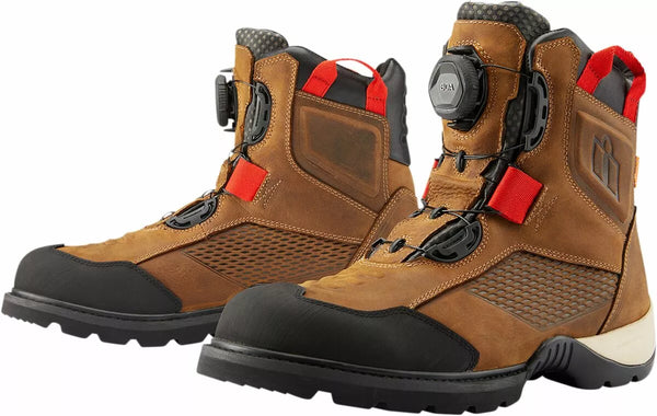 Icon Boot Stormhawk Brn 9 3403-1164
