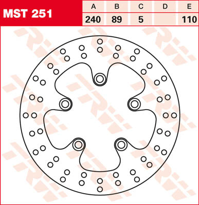 Rotor TRW TRW MST251 MST251