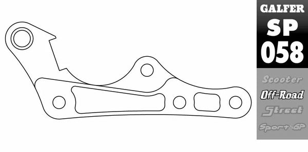 Adaptador de pinza de freno Galfer SP058